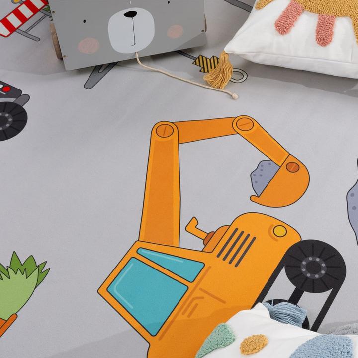Produktbild Paco Home Teppich Kinderzimmer Rutschfest Rund (80 x 150 cm)