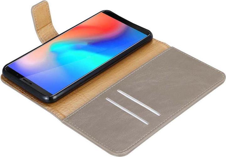 Actual product image Cadorabo Book Luxury Cover (Samsung Galaxy J3 Pro)