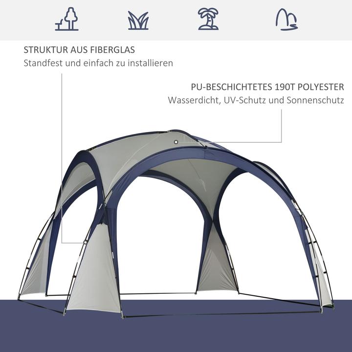 Actual product image Jamb Campingzelt (Dome tent, 6.50 kg, 6 persons)