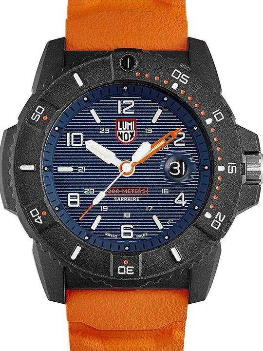 Blue, Orange, Black