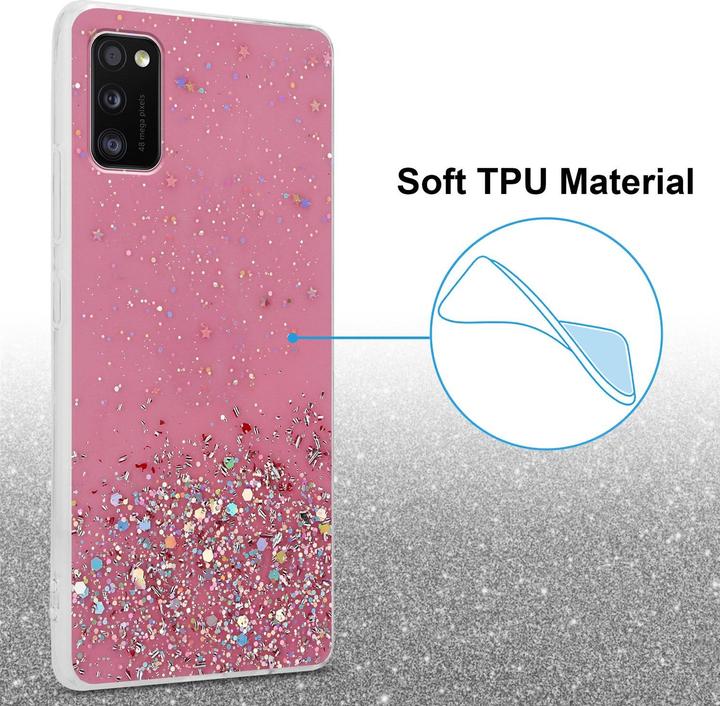 Produktbild Cadorabo TPU Cover funkelnder Glitter (Samsung Galaxy A41)