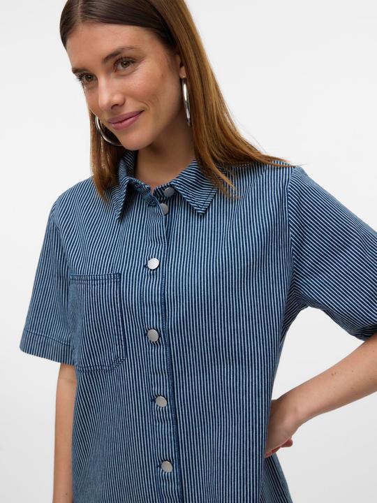 Produktbild Vero Moda VMZELLA Kurzes Kleid Jeanskleid (L)