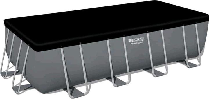 Actual product image Bestway Power Steel rectangular pool 549 x 274 x 132 cmDark grey (549 x 274 x 132 cm)