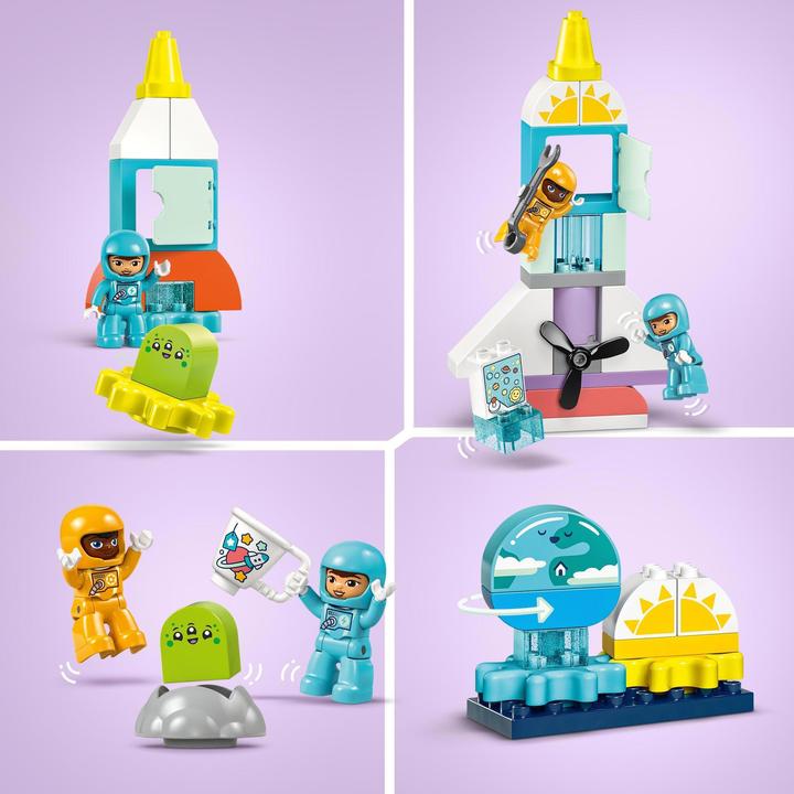 Actual product image LEGO 10422 3-in-1 space shuttle for many adventures (10422)