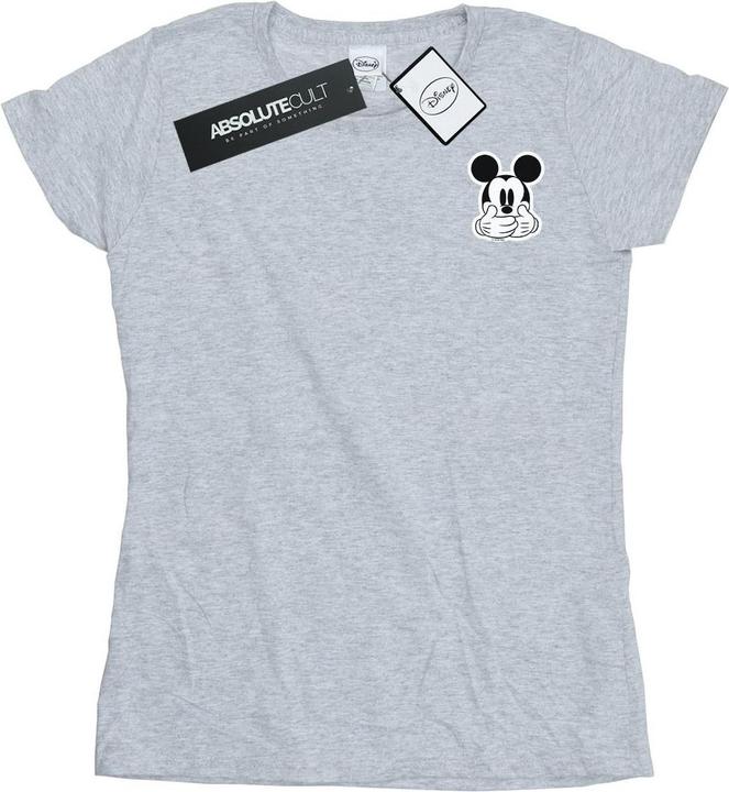 Produktbild Disney Mickey Mouse Dont Speak Breast Print TShirt (S)