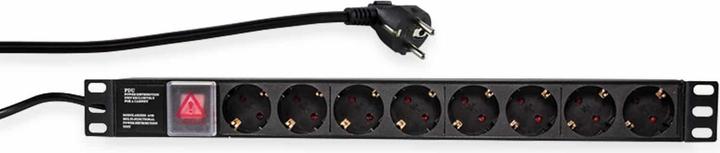 Image du produit LogiLink Barre d'alimentation (8 x, CEE 7/3, 2 m)