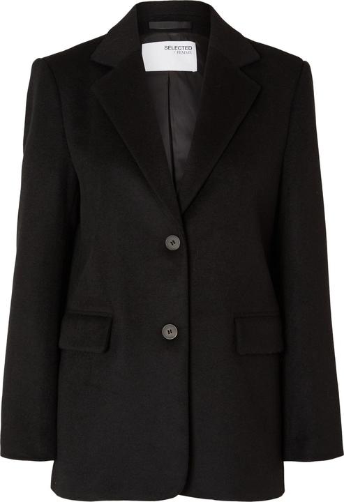 Selected Femme Wool Single Breasted Blazer (36)