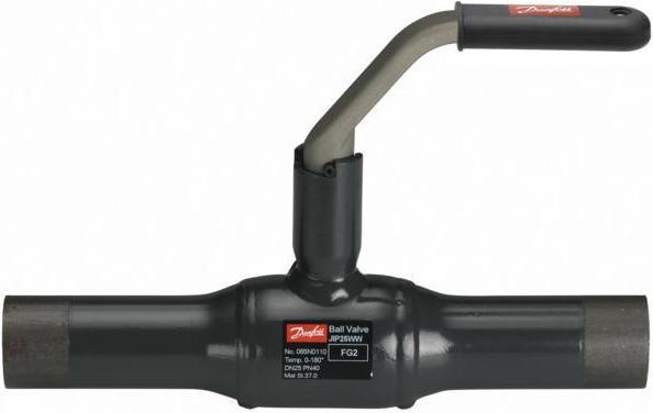 Danfoss ball valve JIP-WW PN40 for welding DN25 - 065N0110