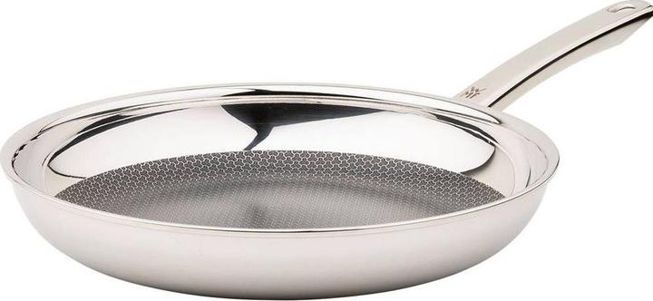 Produktbild WMF Edelstahlpfanne Bratpfanne 28cm Wender Profi Resist Induktion beschichtet (28.28 cm, Bratpfanne, Aluminium, Edelstahl)