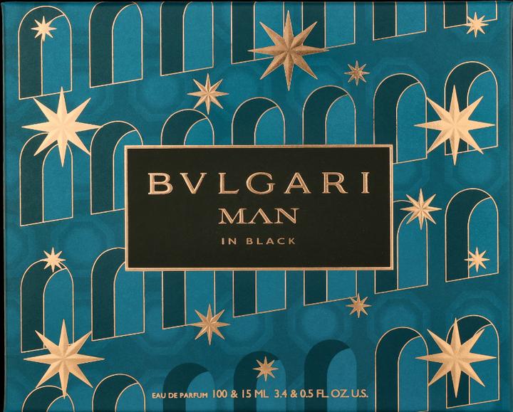 Produktbild Bulgari Bvlgari Man In Black Christmas 2023 Eau de Parfum 100 / Eau de Parfum 15 (Eau de Parfum, 115 ml)