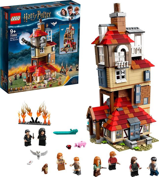 Produktbild LEGO Angriff auf den Fuchsbau (75980, LEGO Harry Potter, LEGO Seltene Sets)