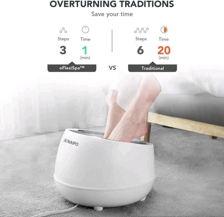 Image du produit Naipo Bain à remous pour pieds oFlexiSpa