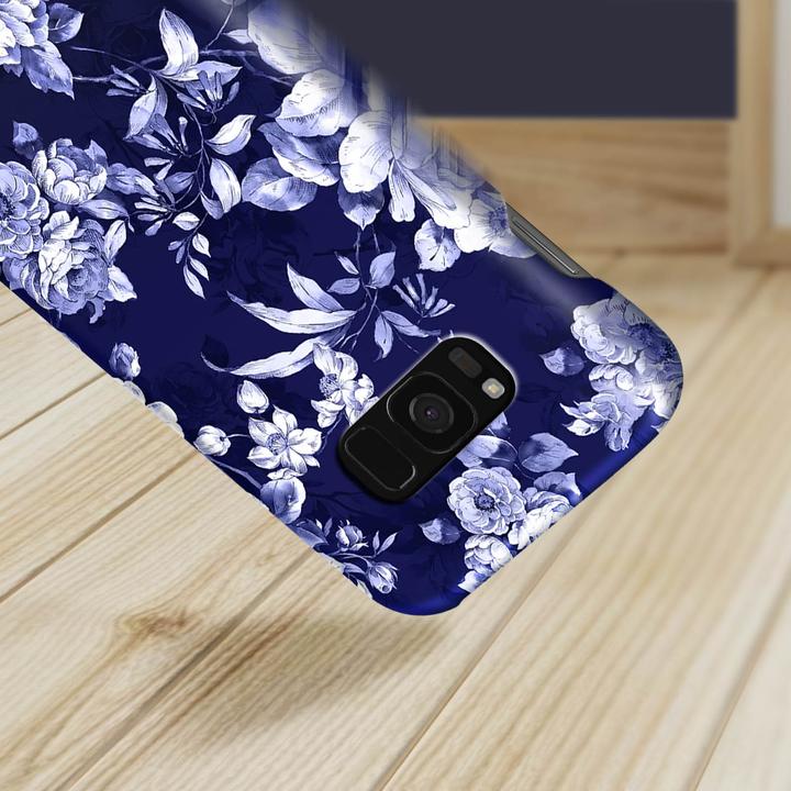 Produktbild iDeal Of Sweden Sailor Blue Bloom Hülle Series (Samsung Galaxy S8+)