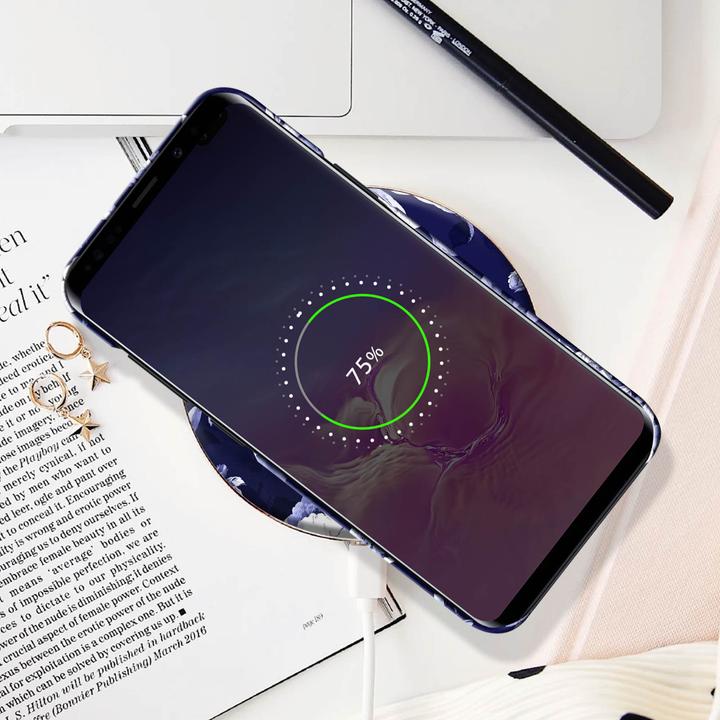 Produktbild iDeal Of Sweden Sailor Blue Bloom Hülle Series (Samsung Galaxy S8+)