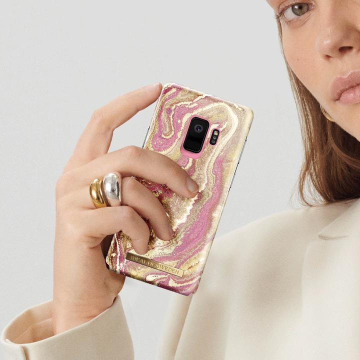 Produktbild iDeal Of Sweden Golden Blush Marble Hülle Series (Samsung Galaxy S9)