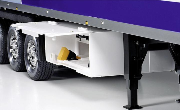 Image du produit Tamiya Remorque semi-remorque frigorifique (Kit)