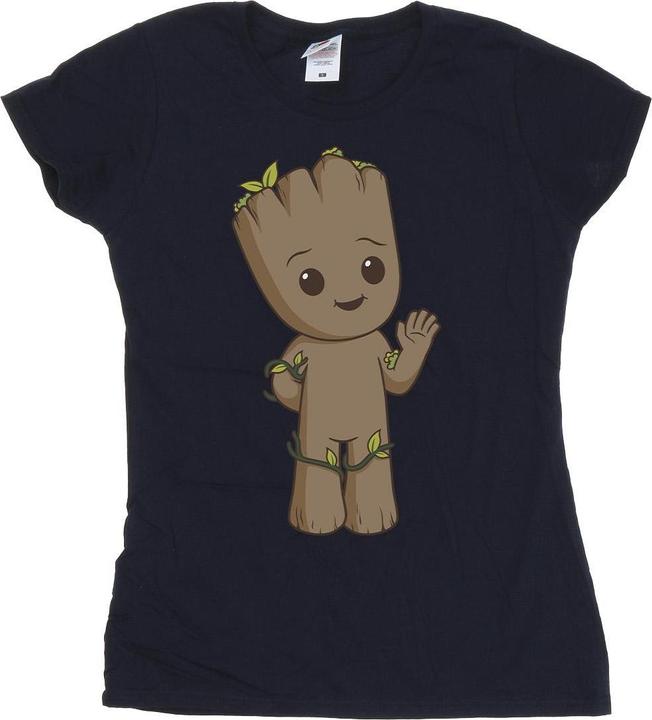 Image du produit - T-shirt AM GROOT CUTE GROOT - Femme (XXL)