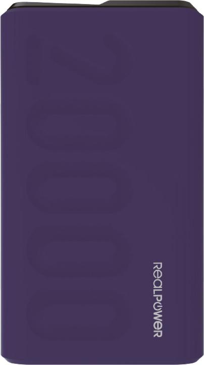 Actual product image RealPower Powerbank PB-20000 PD+ Midnight (20000 mAh, 18 W, 18 Wh)