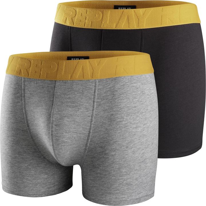 Replay Unterhose Trunks 2er Pack (M, 2er Pack)
