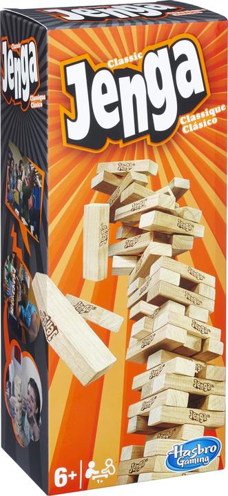 Hasbro Gaming Jenga Classic (Französisch, Italienisch, Deutsch)