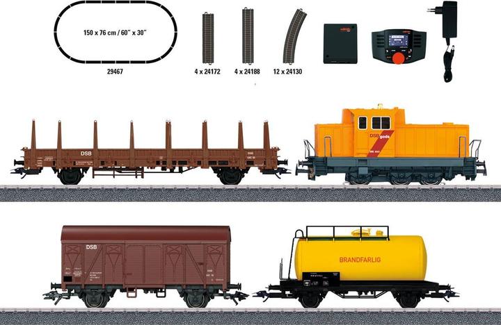 Immagine prodotto Märklin H0 DigitalStartSet treno merci danese (Traccia H0)
