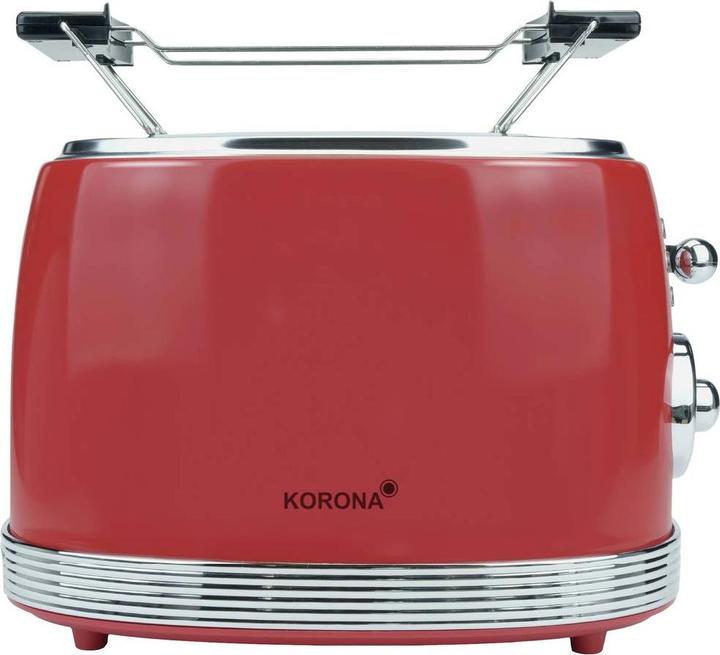 Produktbild Korona 2-Scheiben Toaster Retro rot 21668
