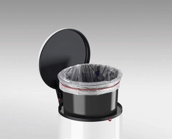 Image du produit Hailo Collecteur de déchets à pédale (12 l)
