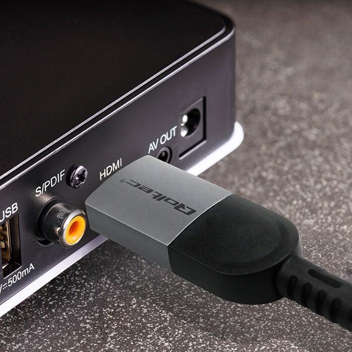 Produktbild Qoltec USB-C zu HDMI 4K Kabel 60Hz 32AWG 2m (2 m, HDMI)