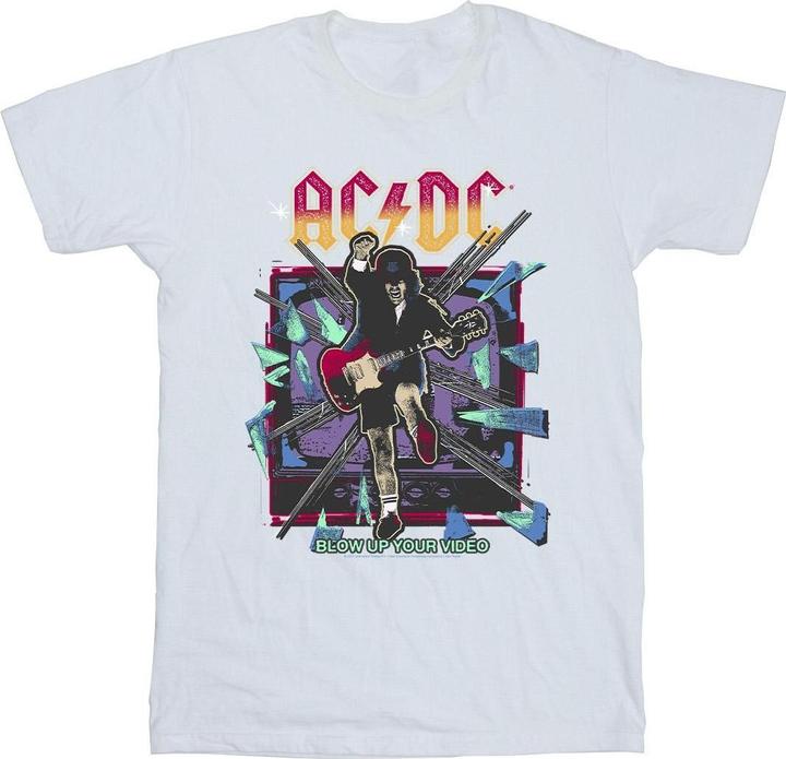 AC/DC Girls Blow Up Your Video Jump BaumwollTShirt