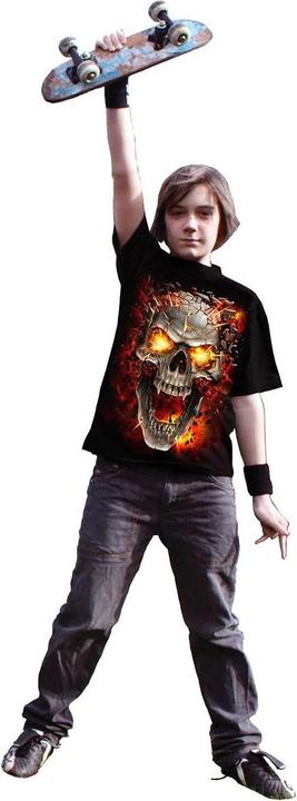 Produktbild Spiral Skull Blast TShirt kurzärmlig (170, 176)