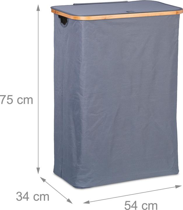 Actual product image Relaxdays Laundry basket (105 l)