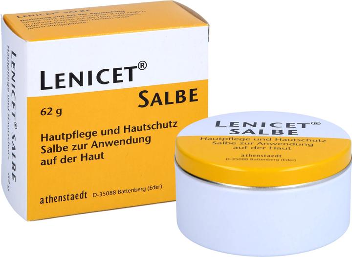 Produktbild Athenstaedt Lenicet Salbe zum Schutz der Haut, 62 g Salbe