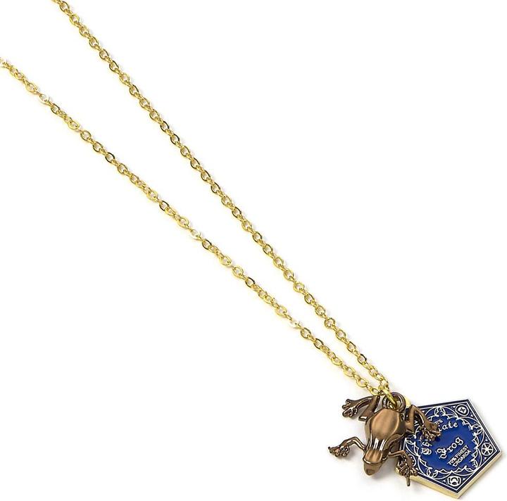 Immagine prodotto Collana con rana di cioccolato e ciondolo in metallo (100% metallo)