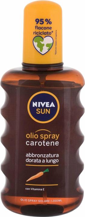 Actual product image NIVEA Sun Carotene Oil Spray (Suntan oil, SPF 15, 200 ml)