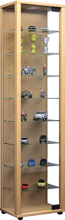 Immagine prodotto VCM Espositore da collezione in legno e vetro Edana Maxi (33 x 18 x 115 cm)