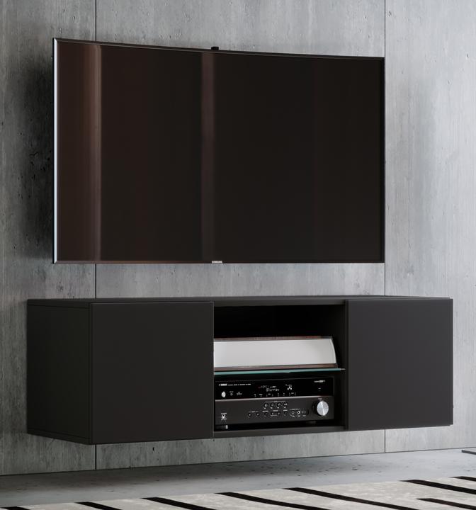 Produktbild VCM Holz TV Wand Lowboard Fernsehschrank Jusa (95 x 36 x 40 cm)