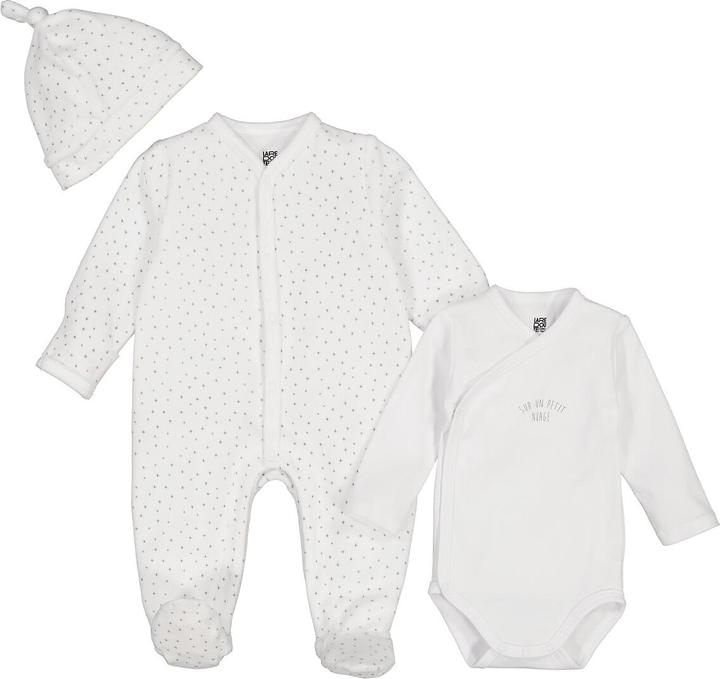 Immagine prodotto La Redoute Collections Set di 3 pezzi per neonati (54)
