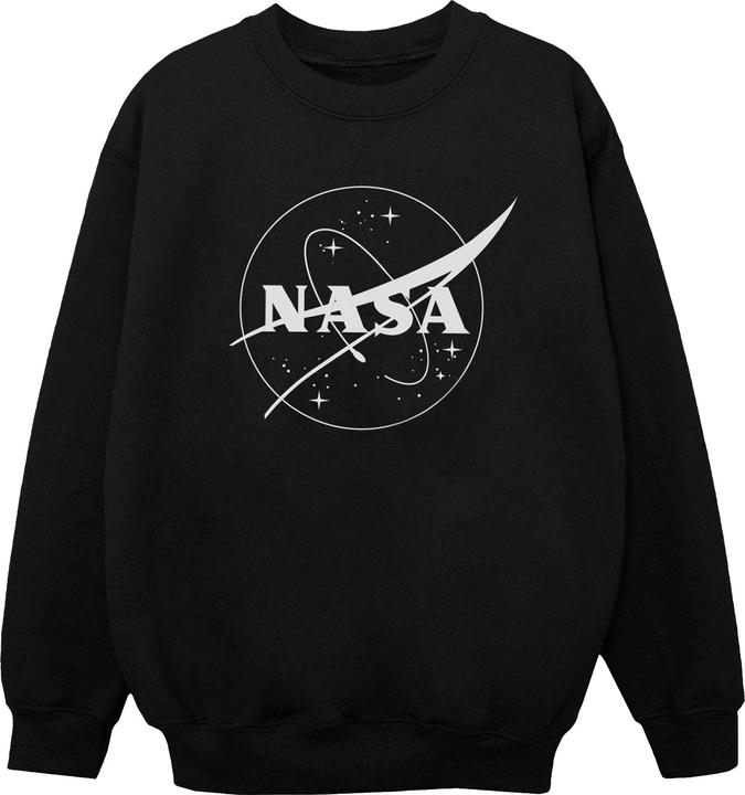 Nasa Classic Insignia Logo Monochrome Sweatshirt Jungen