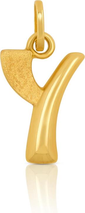 Muau Buchstabe (750/18K Gelbgold)