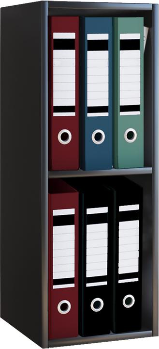 VCM Aktenregal Büroregal Offas 2-Fach (34 x 30 x 72 cm)