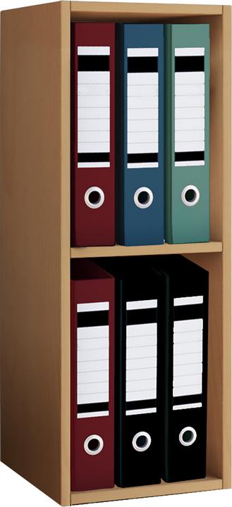 VCM Aktenregal Büroregal Offas 2-Fach (34 x 30 x 72 cm)