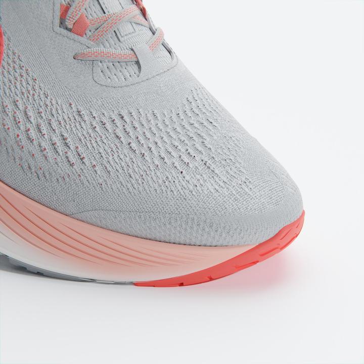 Actual product image Kiprun Women's running shoes - KS500 2 grey/coral (37)