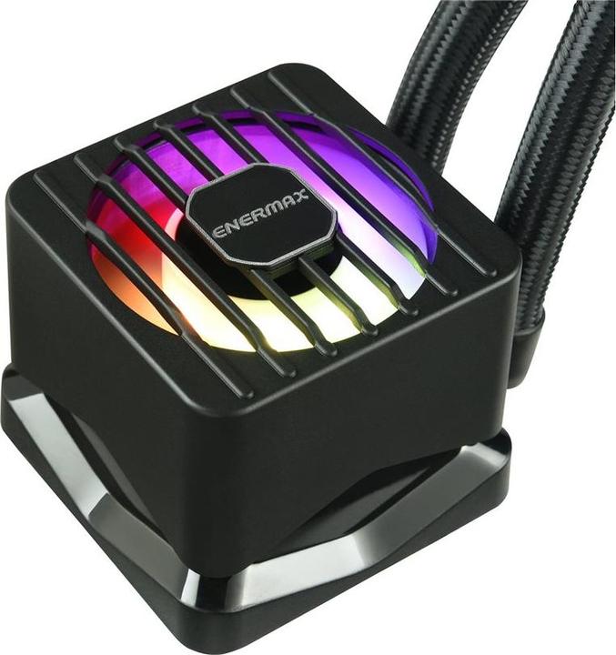 Actual product image Enermax LIQMAXFLO SR 240mm CPU AIO liquid cooler - Xtreme dual chamber PWM pump