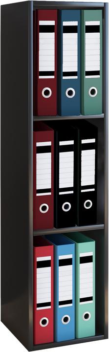 Actual product image VCM Wood office file shelf Offas 3 compartments (34 x 30 x 107 cm)
