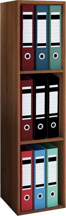 Produktbild VCM Holz Büro Aktenregal Offas 3fach (34 x 30 x 107 cm)