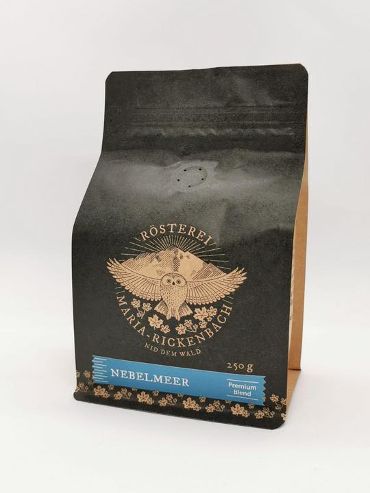 Image du produit Rösterei Maria-Rickenbach Nebelmeer (250 g, Torréfaction foncée)