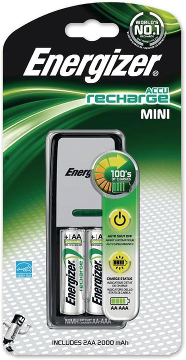 Image du produit Energizer Accu Recharge Mini (3 pcs, AAA, 700 mAh, Piles rechargeables + chargeur)