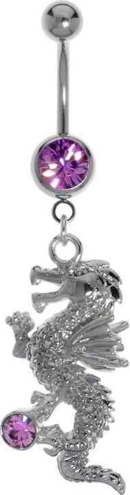Immagine prodotto Bijouteria Piercing ventre (Acciaio chirurgico 316L, Vetro (di orologio), Ottone rodiato in ottone rodiato)