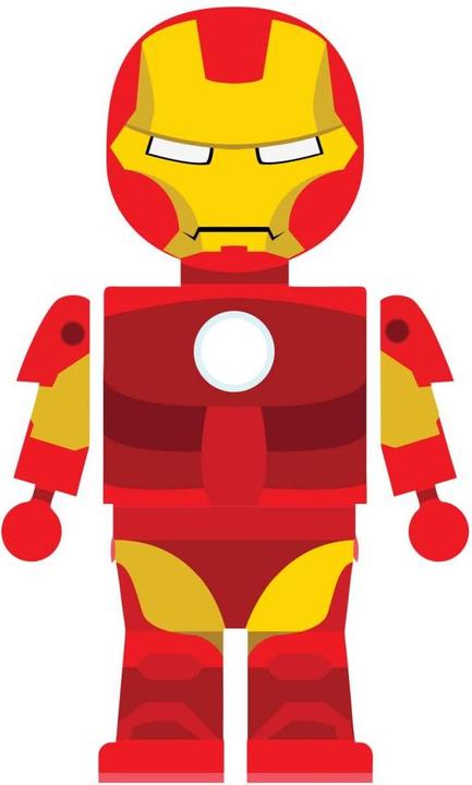 Actual product image Trenddeko Iron Man (48 x 80 cm)