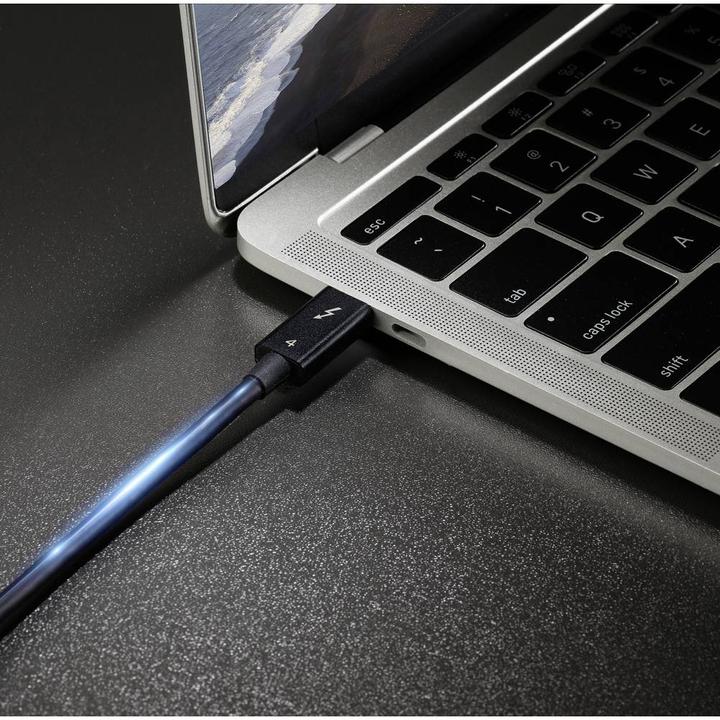 Actual product image Renkforce Thunderbolt™ cable Thunderbolt™ 4 Thunderbolt™ (USB-C®) connector, Thund (0.80 m, USB 4.0)